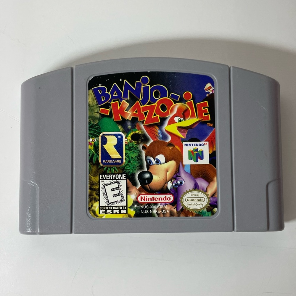 Banjo-Kazooie (Nintendo 64, 1998) Cartridge Only
